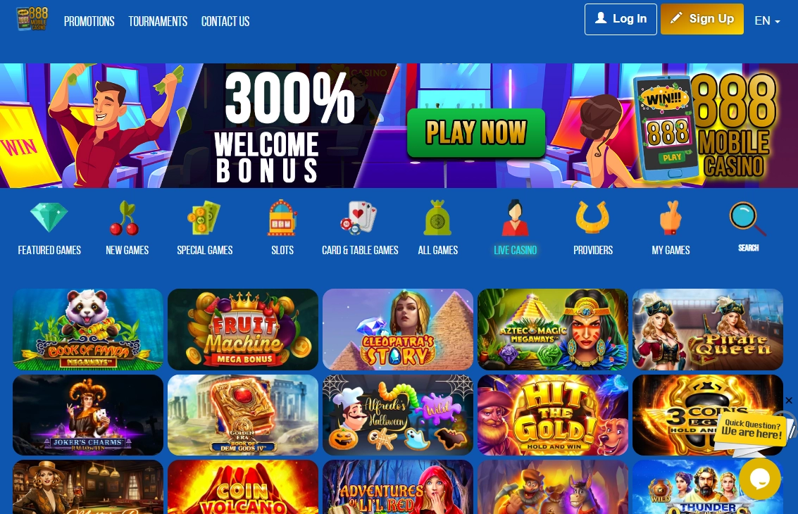 MobileCasino 888